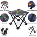 Folding Outdoor Portable Stool, Lightweight Chair Heavy Duty Camping Fishing Hiking Picnic Garden BBQ Chair Easy to Carry