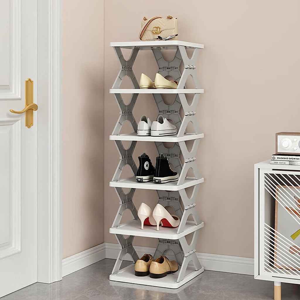 Foldable Shoe Rack (Multicolor)